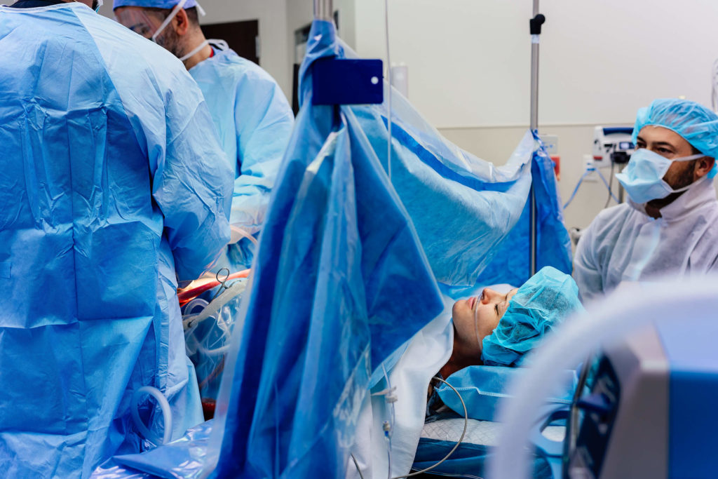 documenting births in the operating room with permission from anesthesia