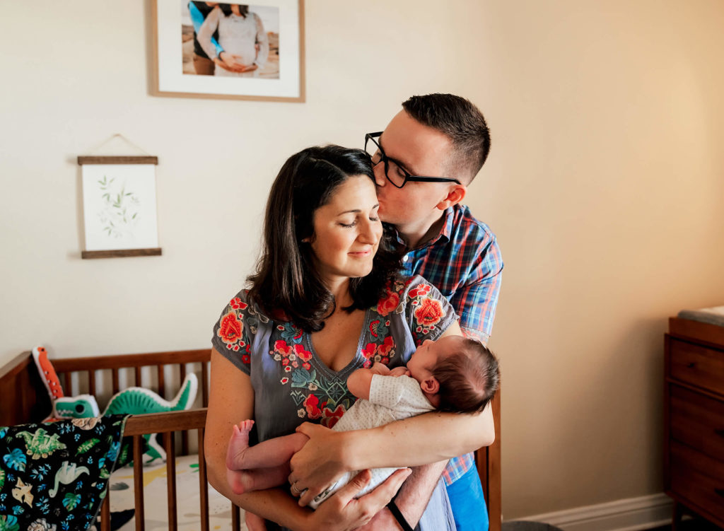 in-home newborn session after the loss of your baby 