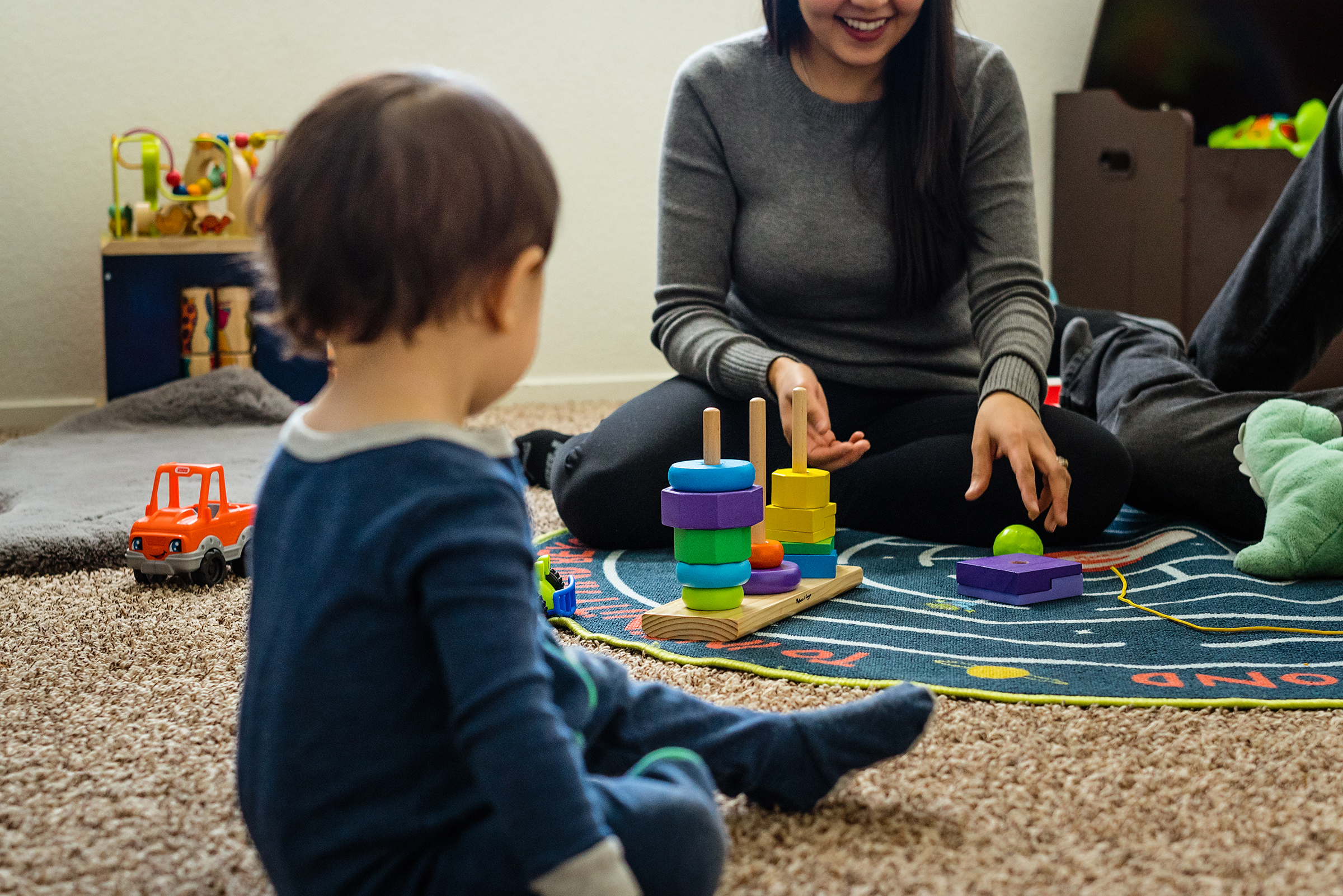 playing with your child to build connections