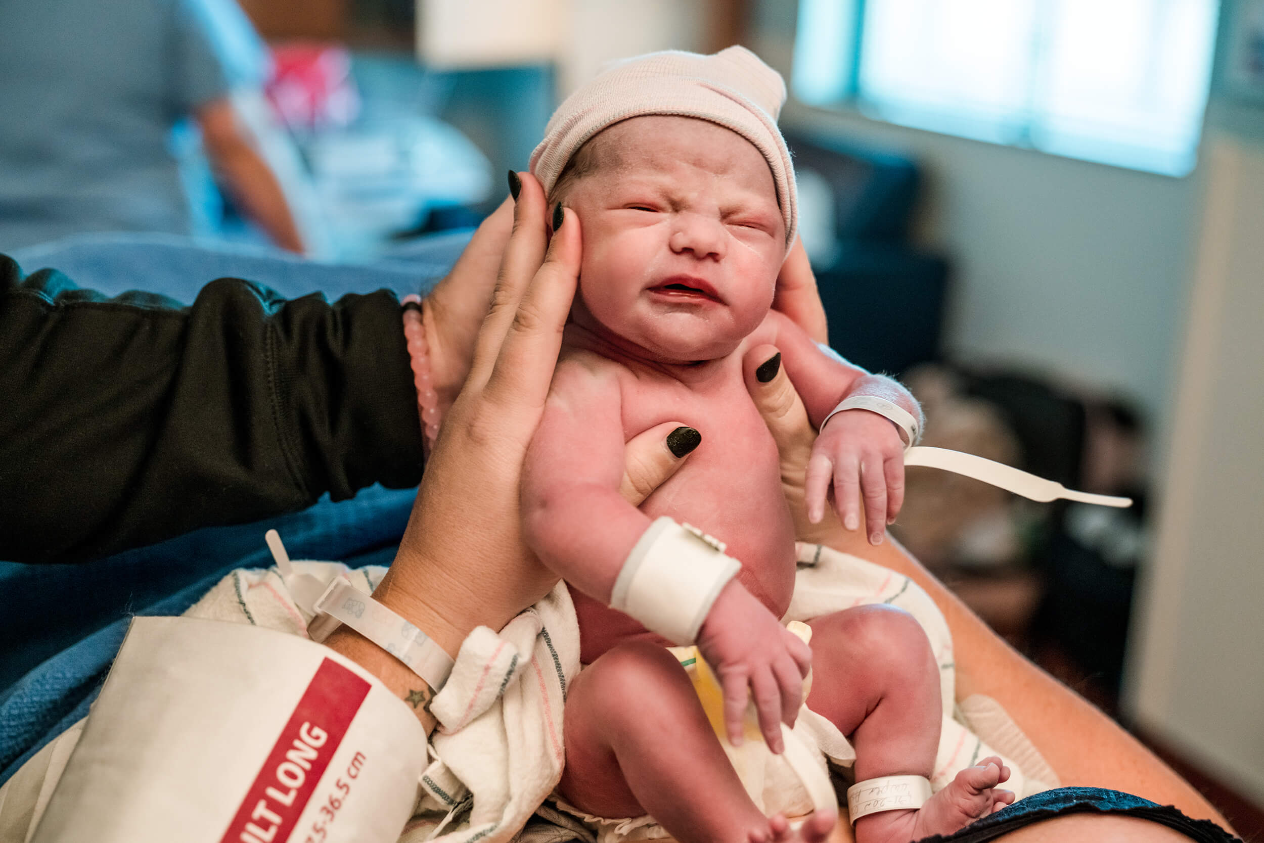 beautiful newborn details after delivery at summerlin hospital