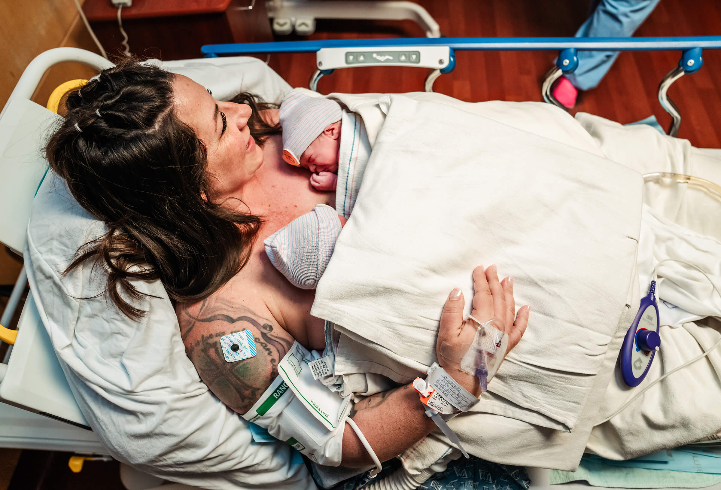 A twin birth story full of love, faith, and hope